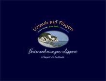 Tablet Screenshot of lippert-ruegen.de
